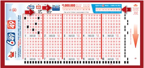 sample of lotto ticket|6/49 Lotto Guide .